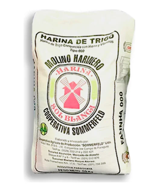 Harina de Trigo Sol Blanca tipo 000 (50 kg)